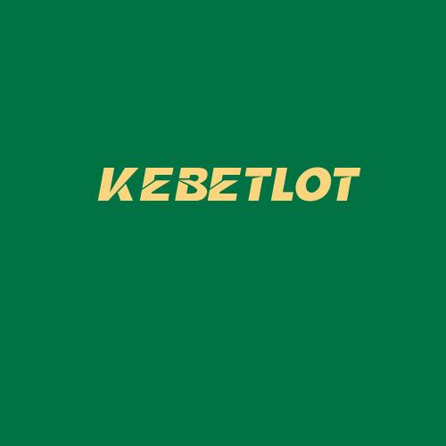 Logo da KEBETLOT